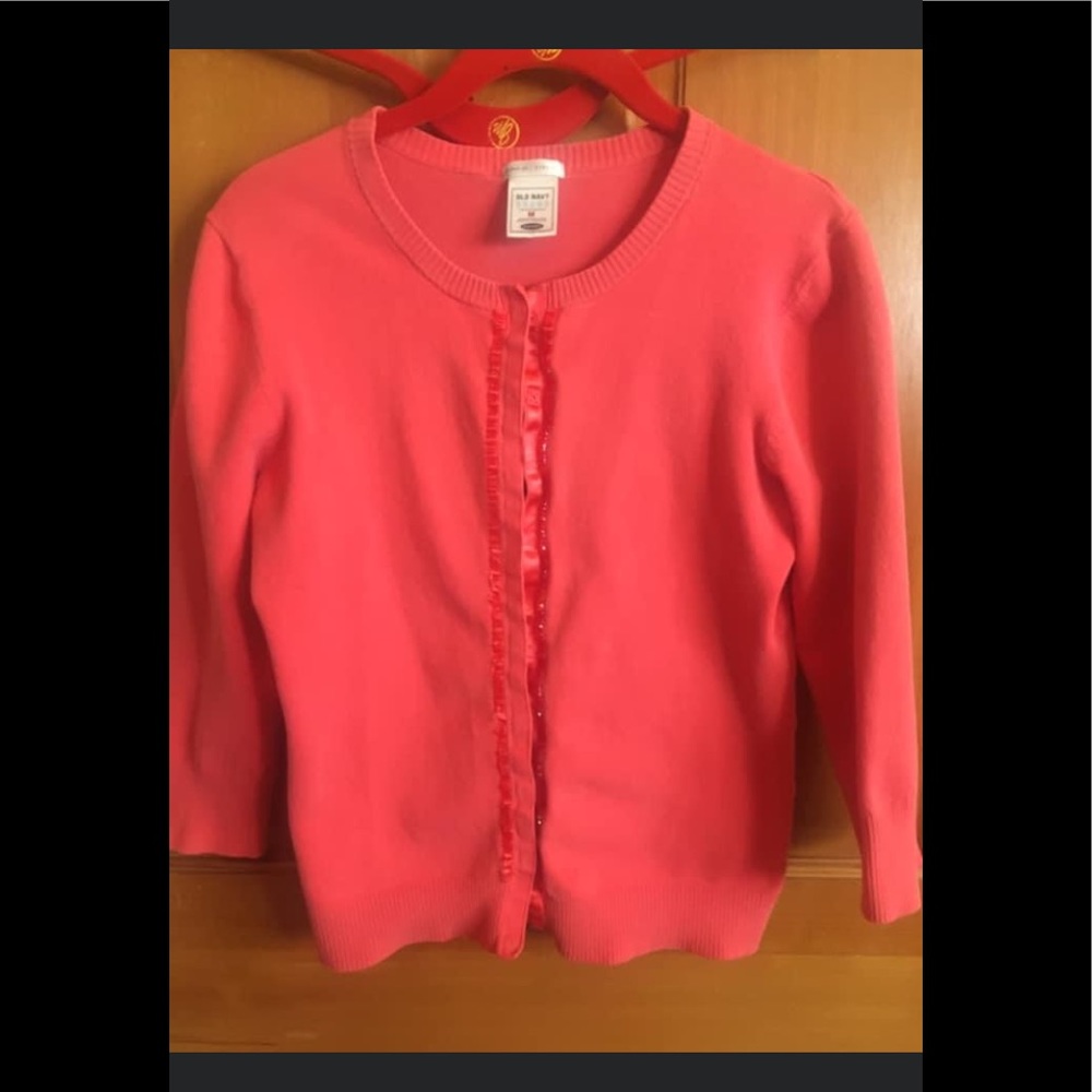 Coral Cardigan